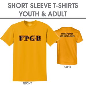 Short Sleeve Yellow FPGB T-Shirt