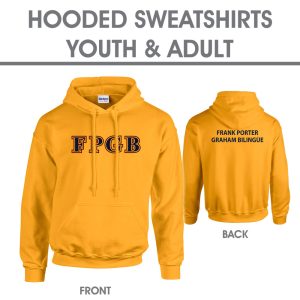 Yellow FPGB Hooded Sweatshirts