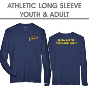 Athletic Polyester Long Sleeve T-Shirt